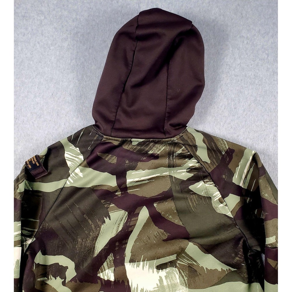 Nike Hoodie Mens Small Cascade Brushstroke Therma-Fit Fleece Pullover Sweatshirt - Picture 6 of 12
